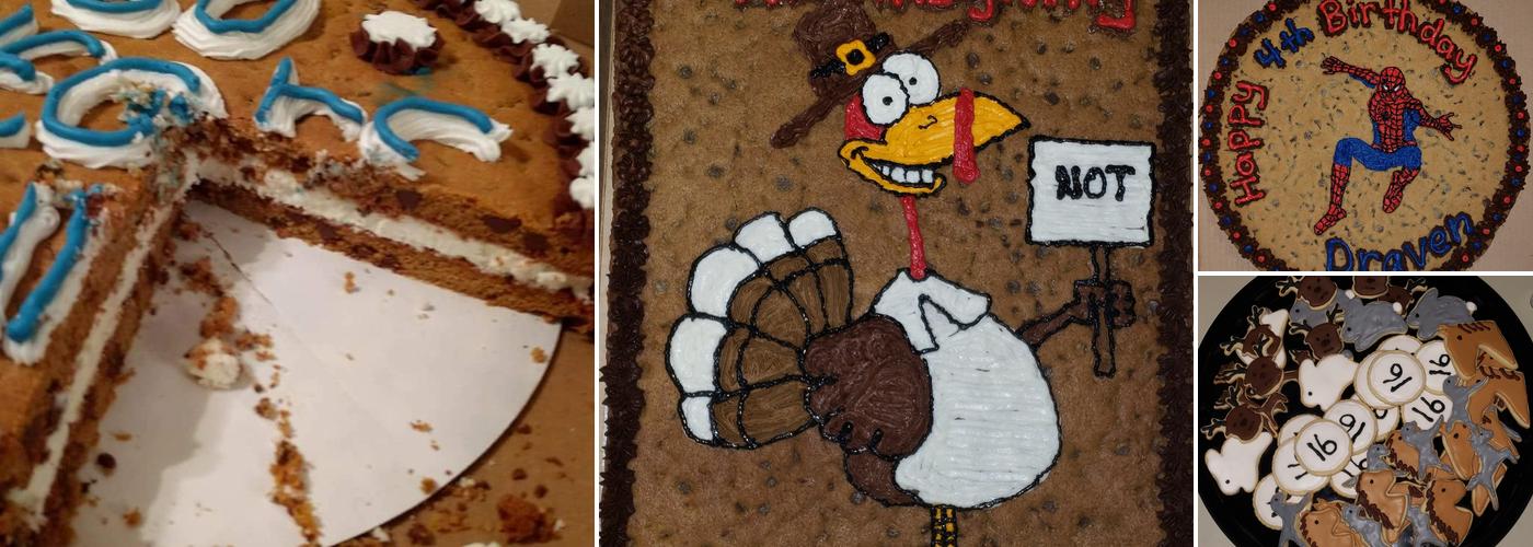 Luke's Famous Cookies Menu