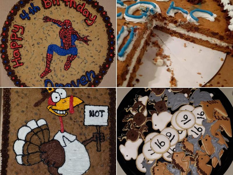 Luke's Famous Cookies Menu