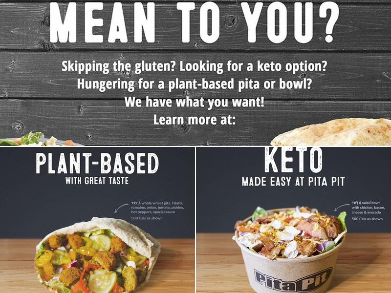 Pita Pit Menu