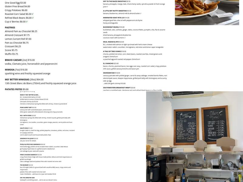 Pan Chancho Bakery & Café Menu