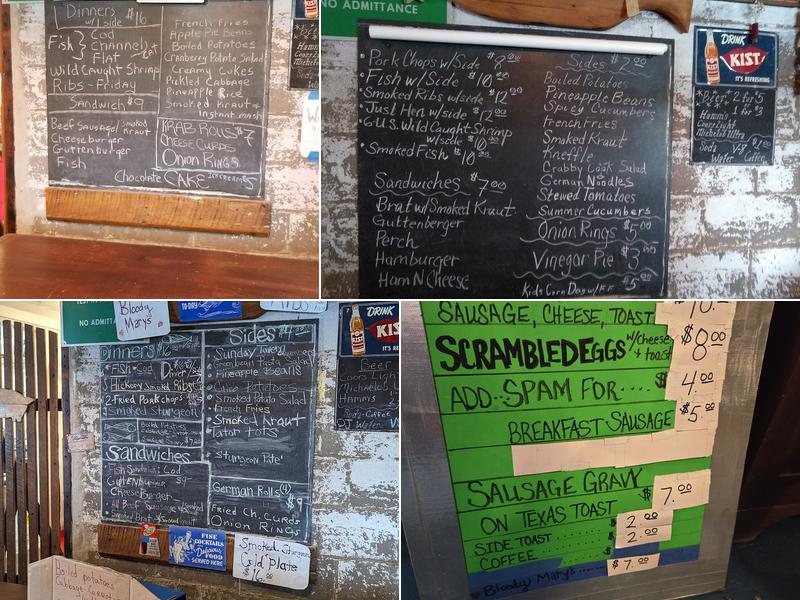 Fish Shack Menu