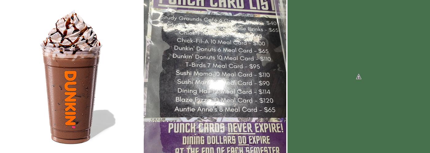Dunkin' Menu