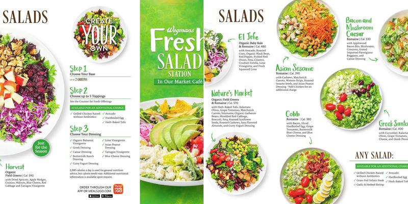 Wegmans Catering Menu