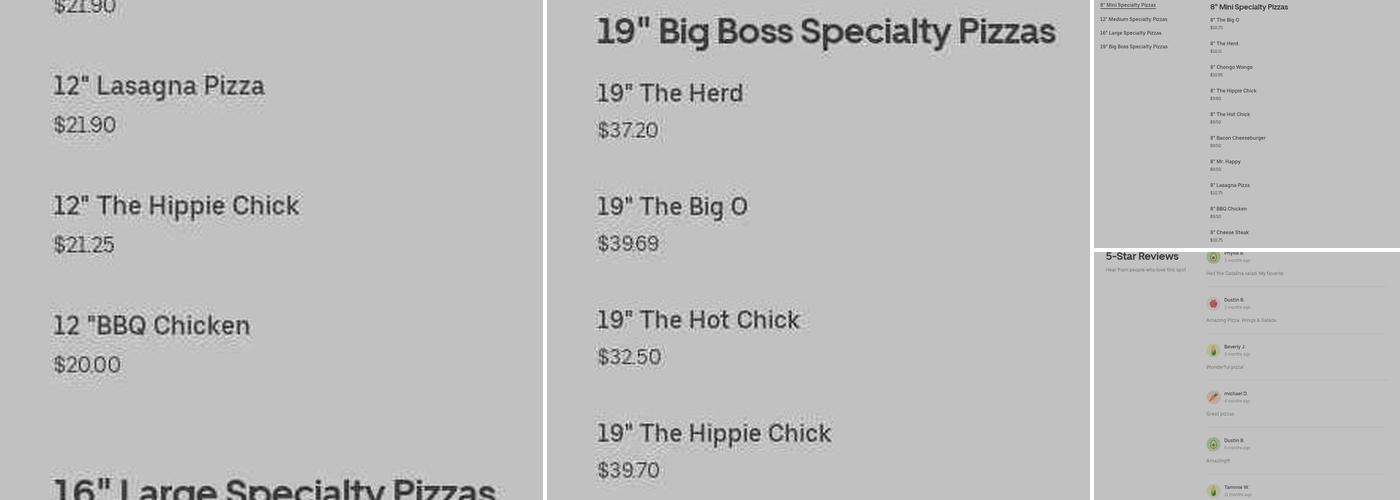 Taqueria La Pasadita Menu