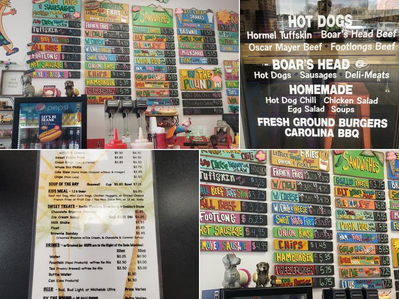 L. A. Dog Menu