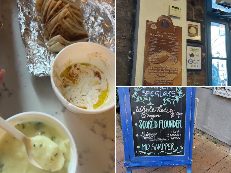 Olympia Express Menu