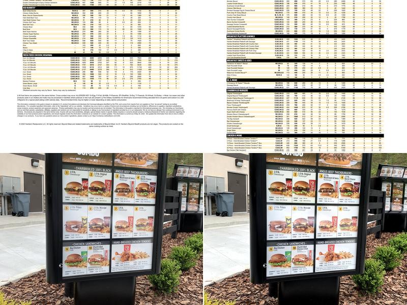 Hardee’s Menu