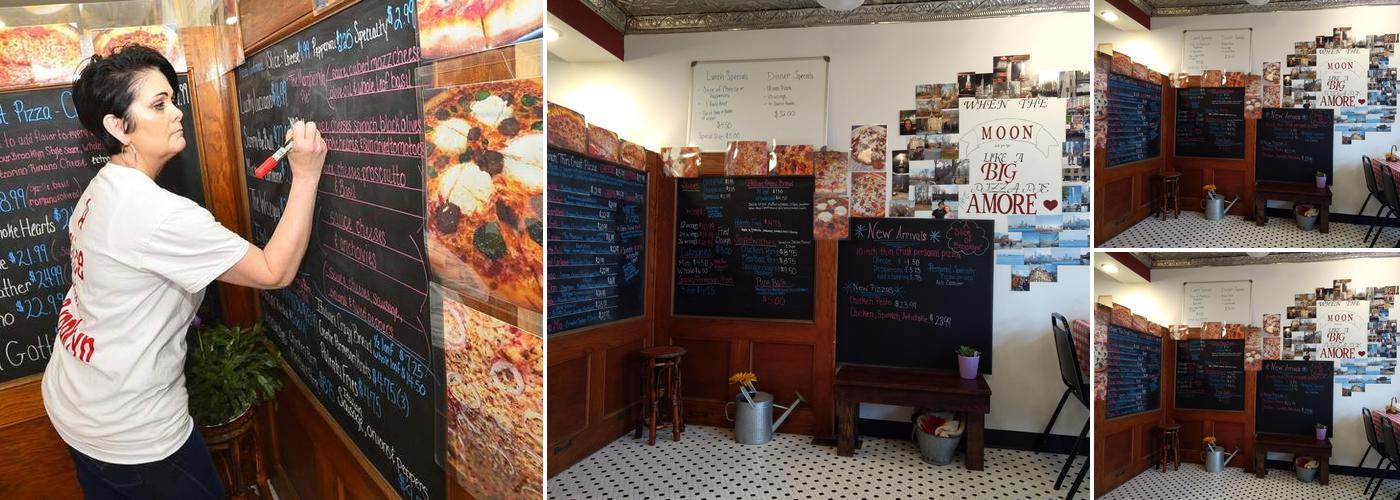 Abid's Brooklyn Pizza Menu