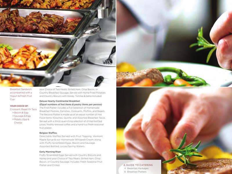 The French Corner Catering Menu