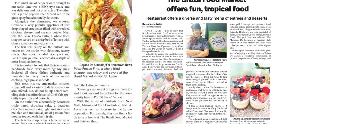 Loja Brasileira Menu