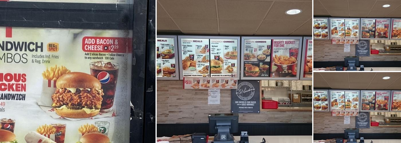 KFC Menu