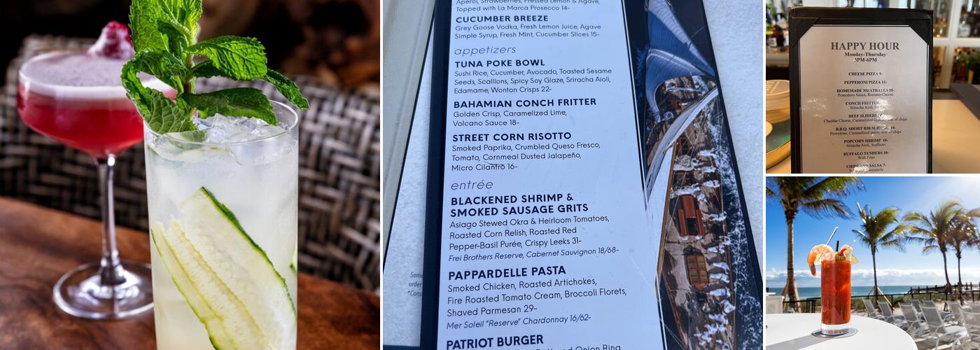 Drift Kitchen & Bar Menu