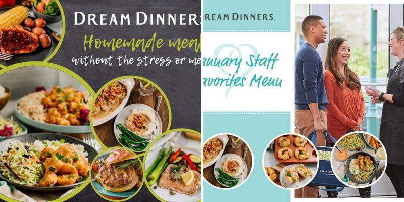 Dream Dinners Menu