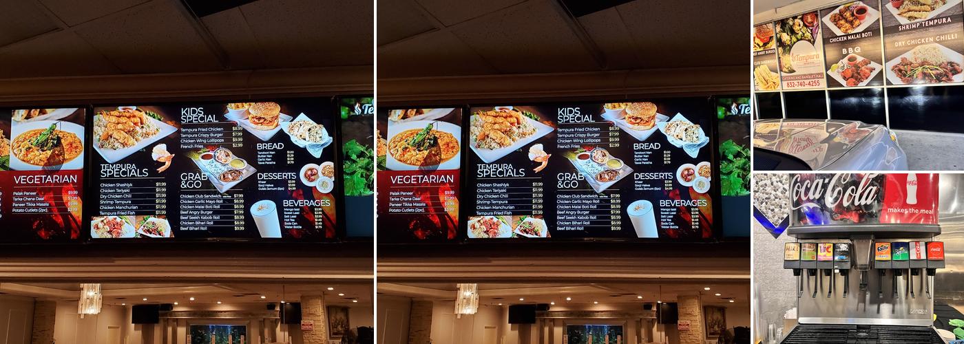 Tempura Halal Indo-Pak Grill Hillcroft Menu