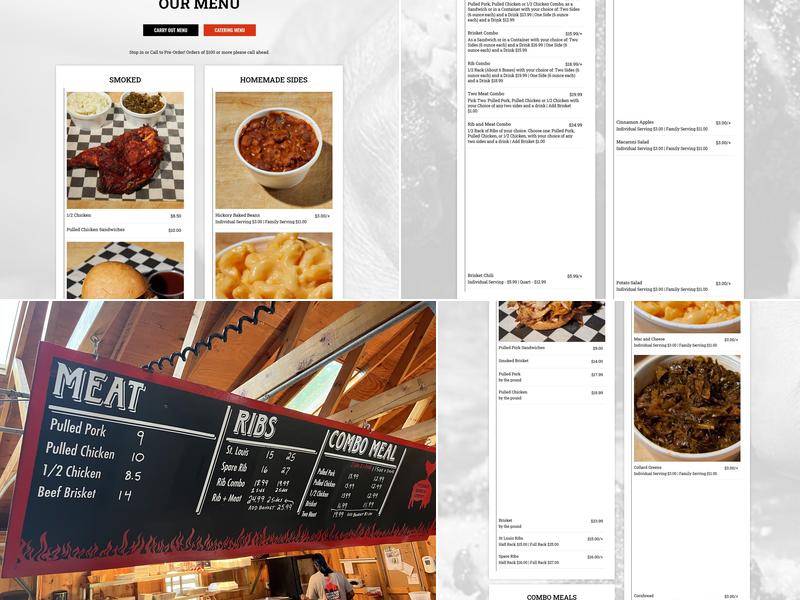 Pittsburgh Barbecue Company Menu