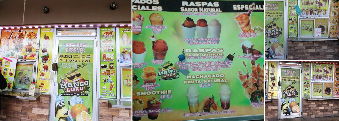 El Mango Loko Menu