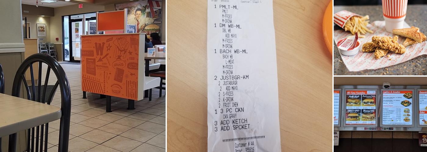 Whataburger Menu