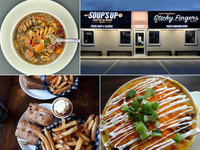 Soups Up & Sticky Fingers