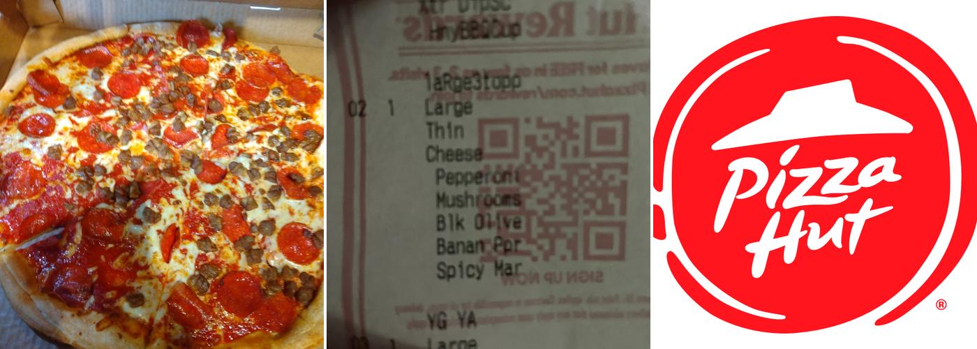 Pizza Hut Menu