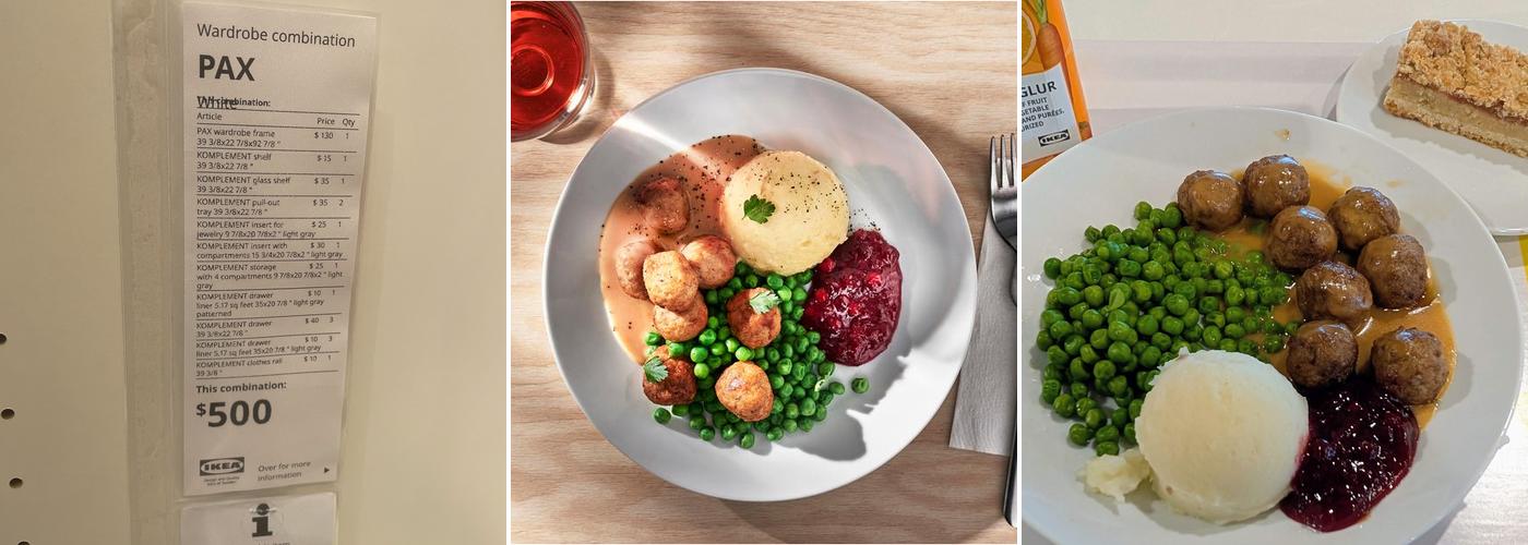 IKEA Restaurant Menu