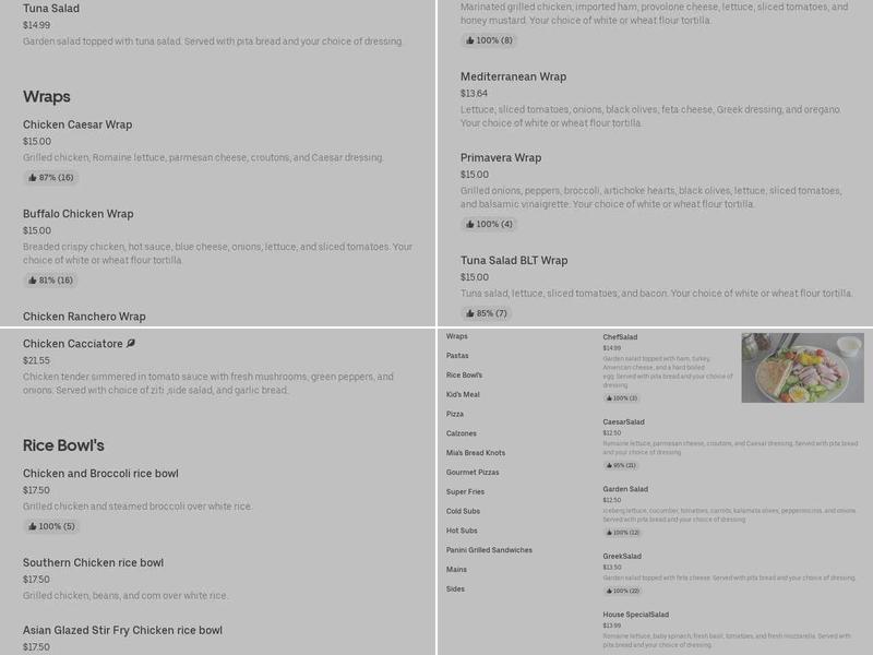 Pizza Express Service Stoneham Wakefield Menu