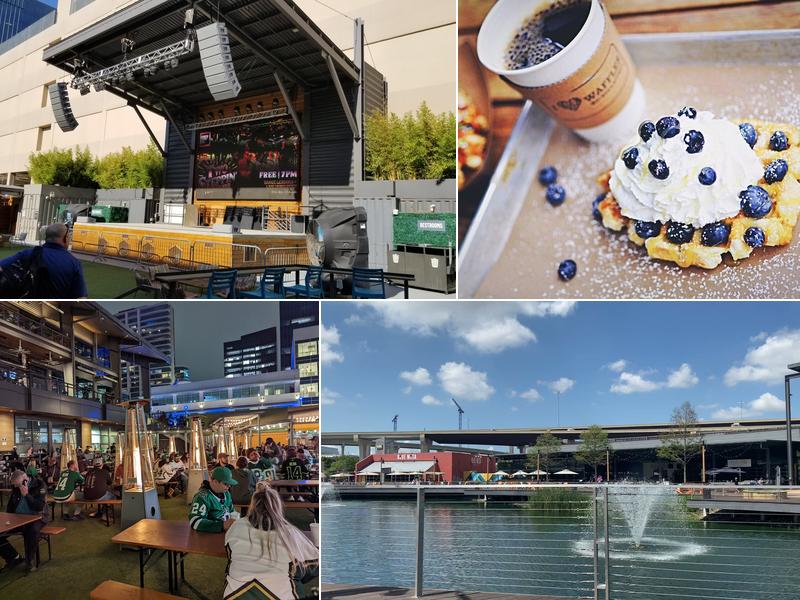 The Lexus Box Garden at Legacy Hall