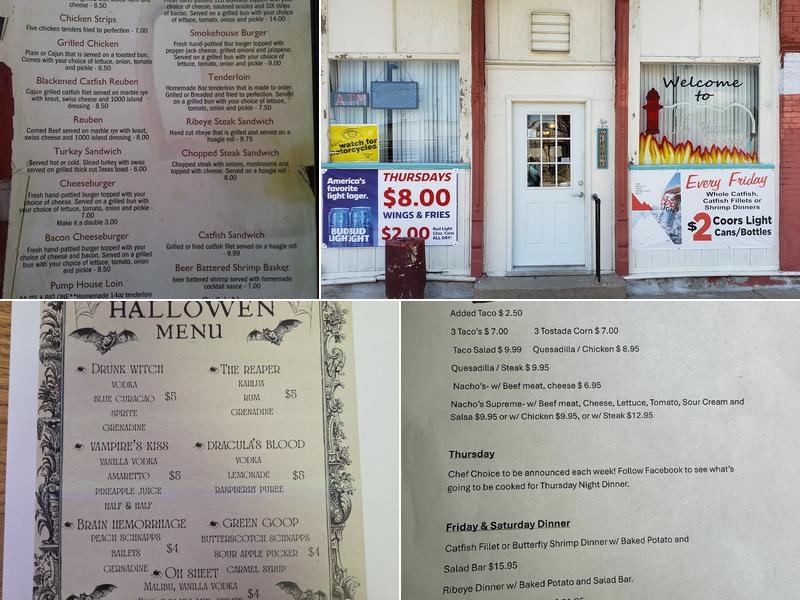 The Pump House Pub and Grub Menu