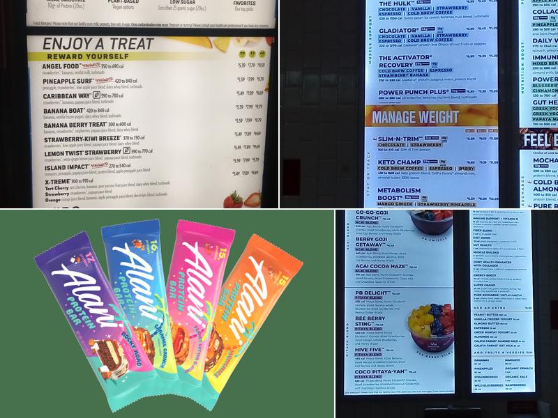 Smoothie King Menu