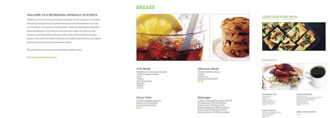 The Bistro - Eat. Drink. Connect. Menu