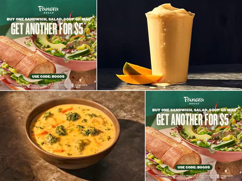 Panera Bread Menu