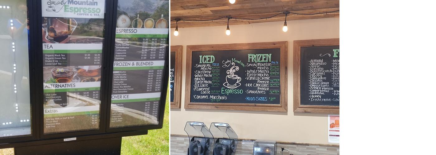 sweetFrog Premium Frozen Yogurt Menu