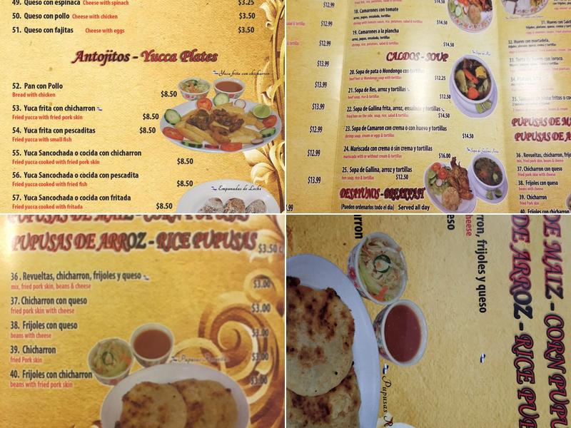 El buen gusto restaurant Menu