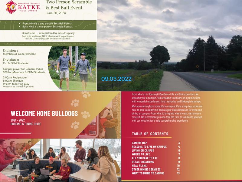 Founders Grille at Katke Golf Course Menu