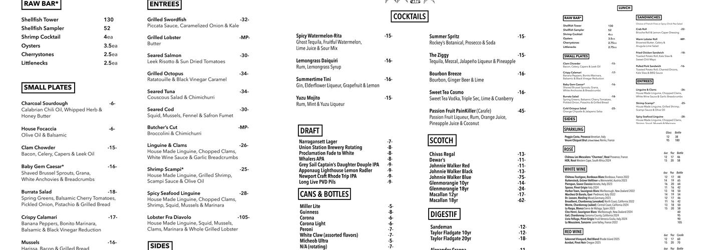 1/2 Shell Menu