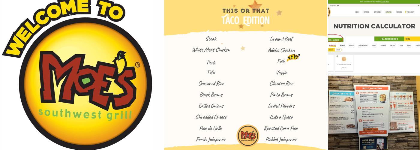 Moe's Southwest Grill Menu