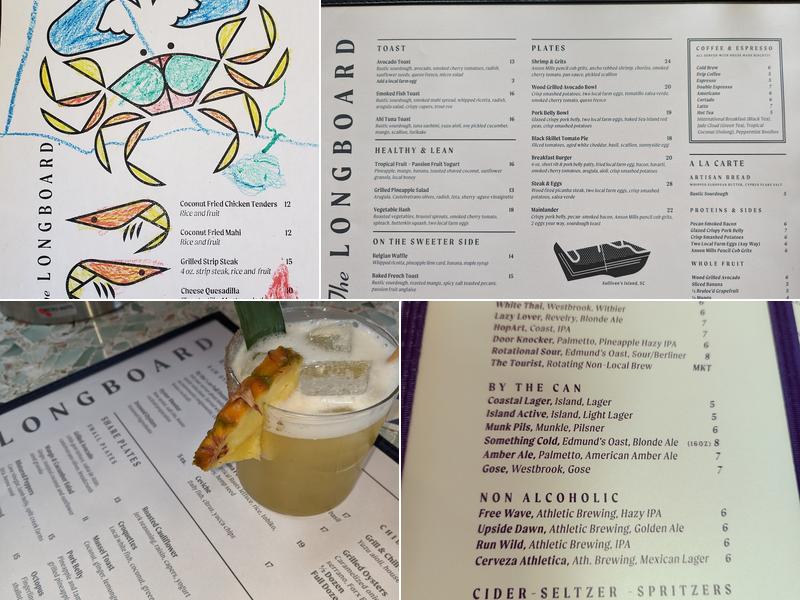 The Longboard Menu