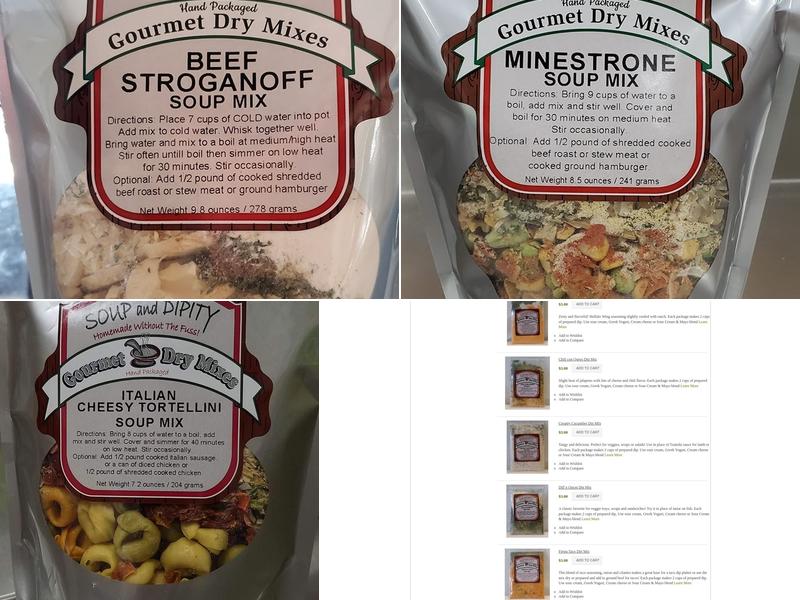 Soup and Dipity Menu