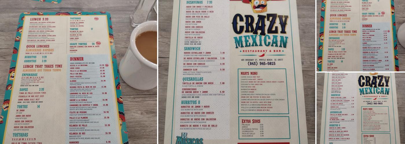 El Antojito Menu