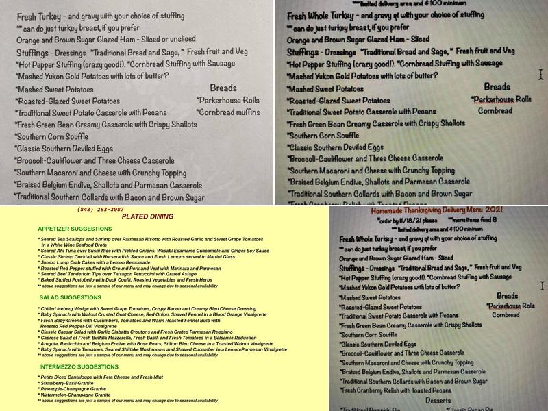 A Difference In Dining Menu