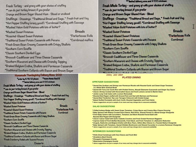 A Difference In Dining Menu