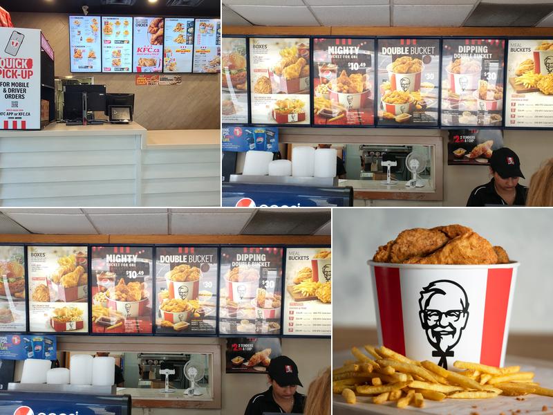 KFC Menu