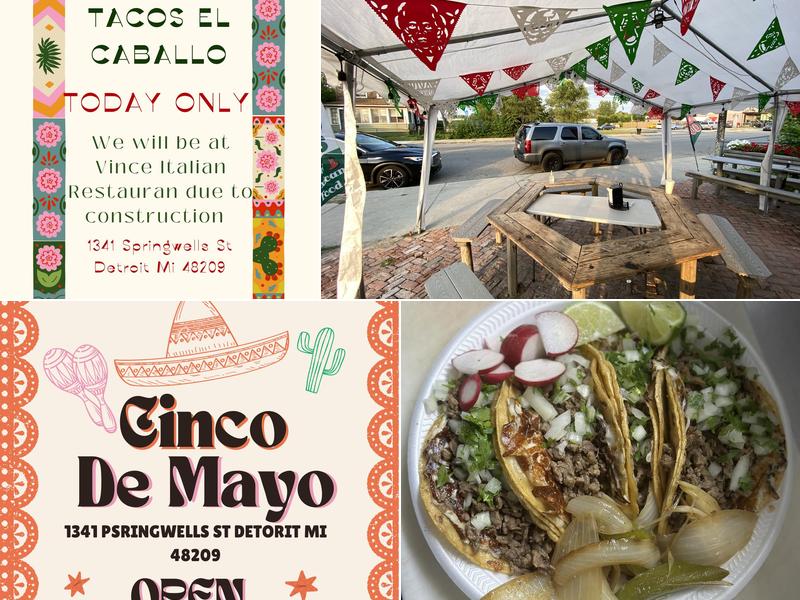 Tacos el Caballo 1445 Springwells St, Detroit