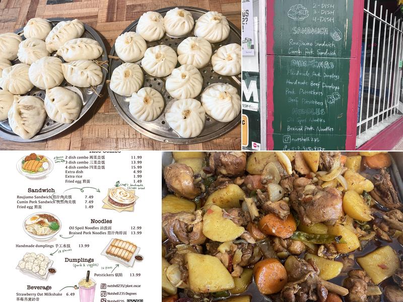 Nutshell 23.5 Degrees Menu