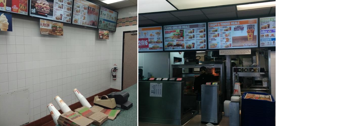 Burger King Menu