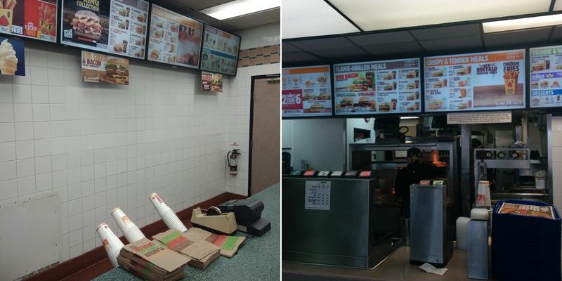 Burger King Menu
