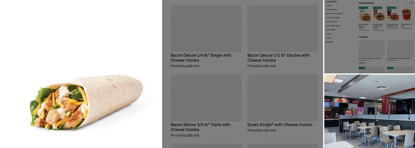 Wendy's Menu