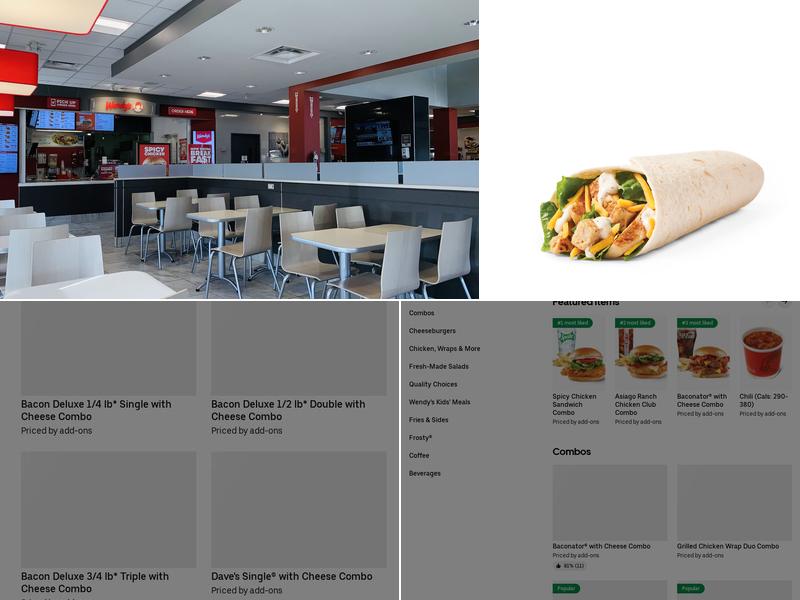 Wendy's Menu