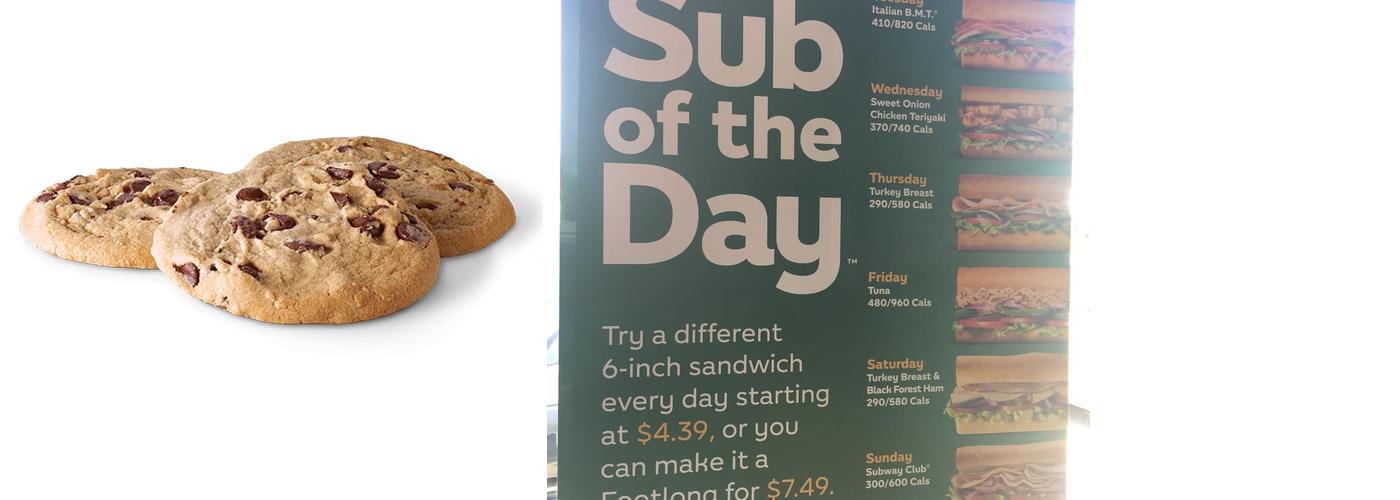 Subway Menu