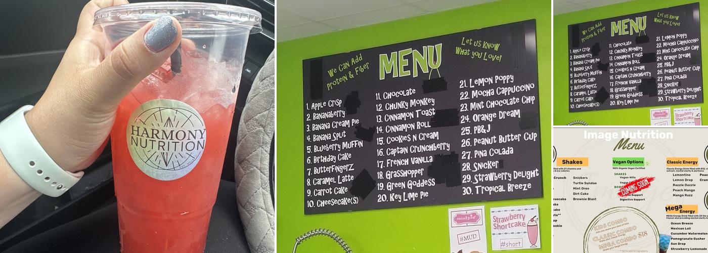 Herbalife Image Nutrition Menu