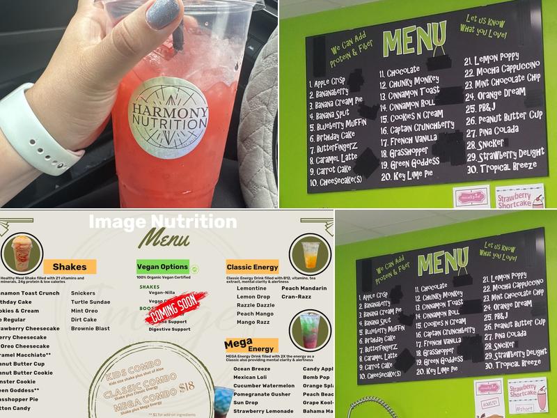 Herbalife Image Nutrition Menu